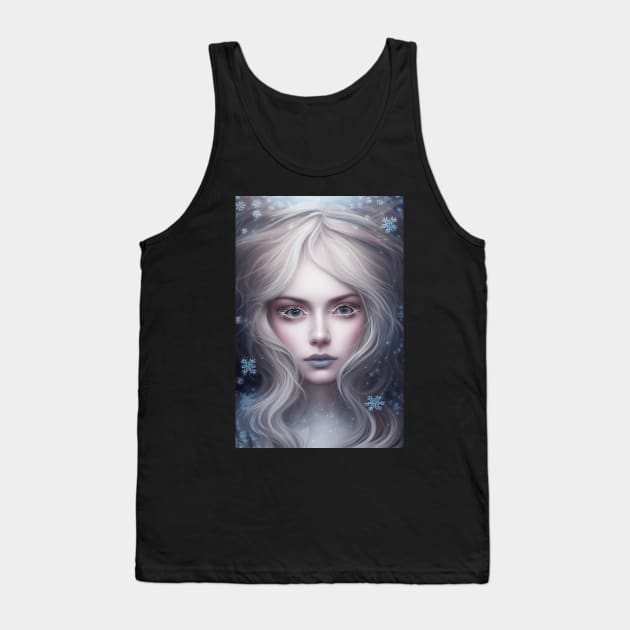 Snow Angel Tank Top by RavenRarities